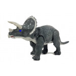 Interaktívny dinosaurus Triceratops na batérie